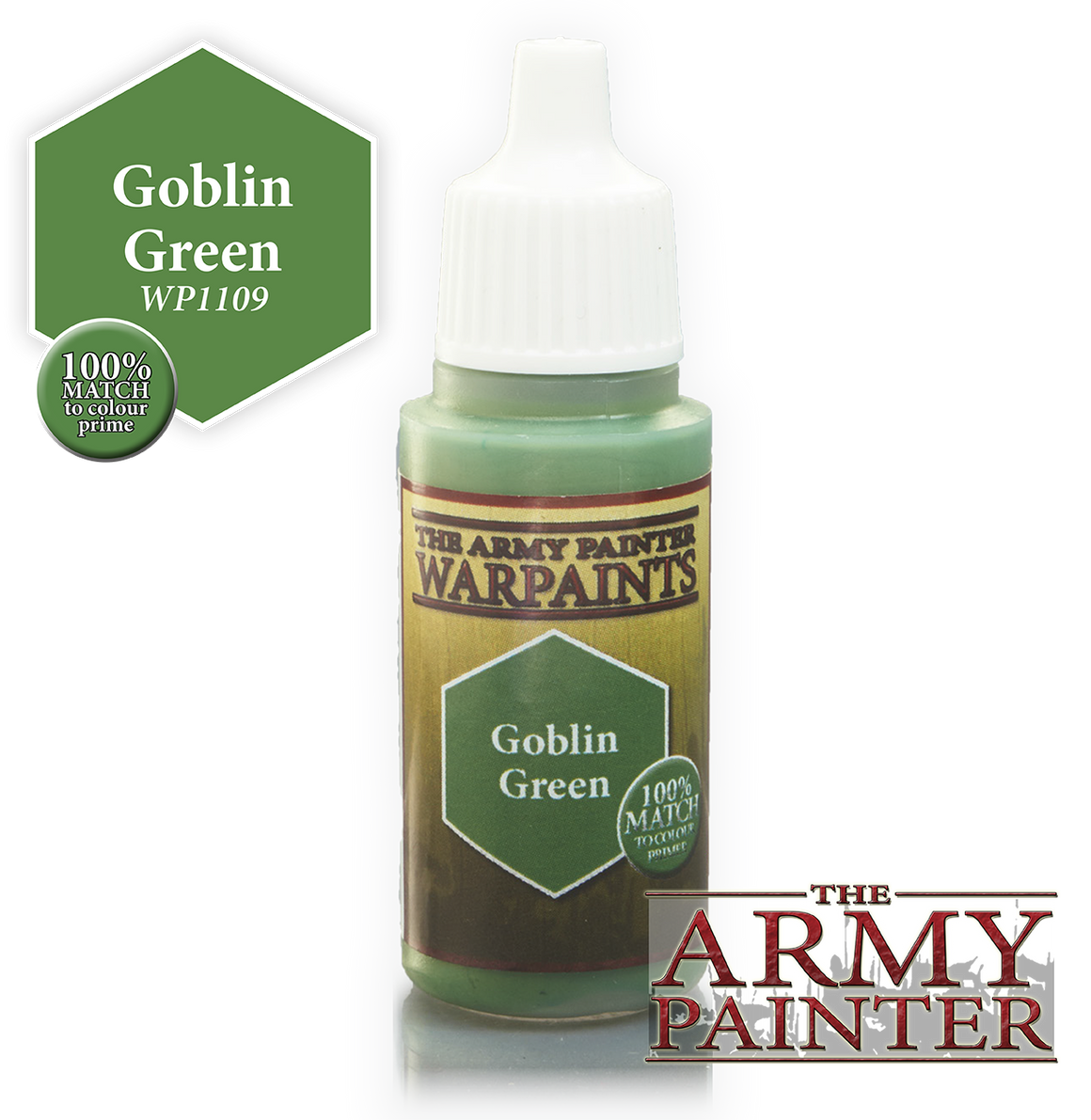 Army Painter Acrylic Warpaint - Goblin Green