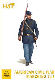 HaT 1/72 American Civil War Marching (1) # 8319