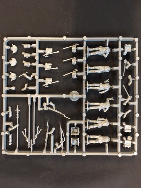 Perry Miniatures British Napoleonic Line Infantry Command sprue