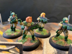 DH300 Female Alliance Troopers