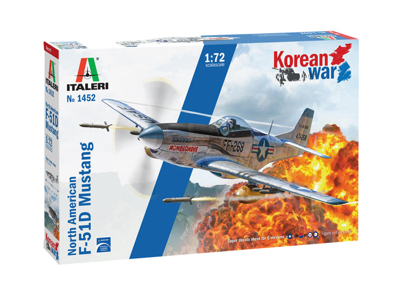 Italeri North American F-51D Mustang Korean War 1/72