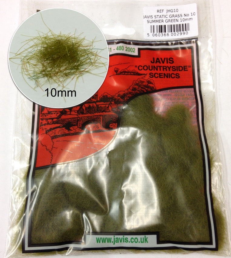 Javis 10mm Static Grass Summer Green (JHG10)
