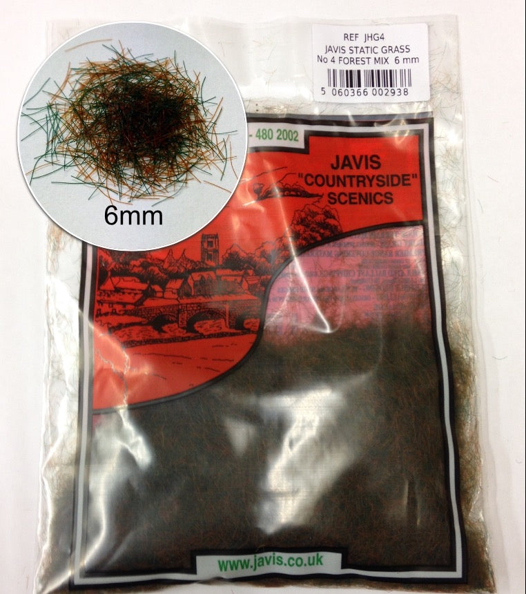 Javis 6mm Static Grass Forest Mix (JHG4)