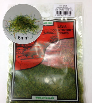 Javis 6mm Static Grass Spring Mix (JHG5)