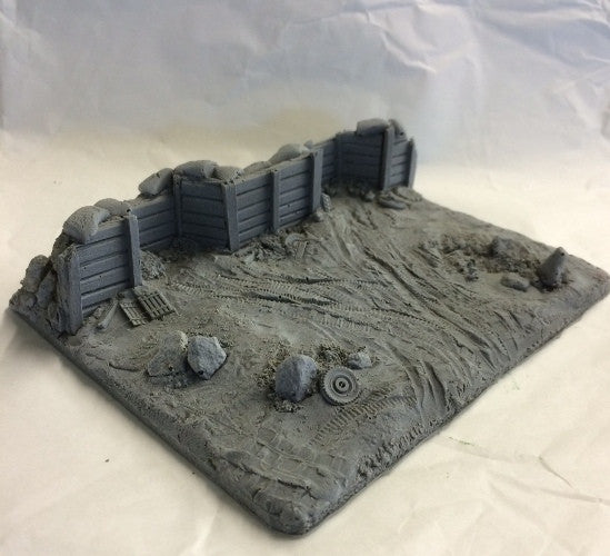 Edificio In Rovina Javis Battle Zone Tipo 17 - Scala 1/72 1/76 Per Wargame E Diorami