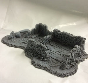 Javis Battle Zone Large Derelict Building Type 16
