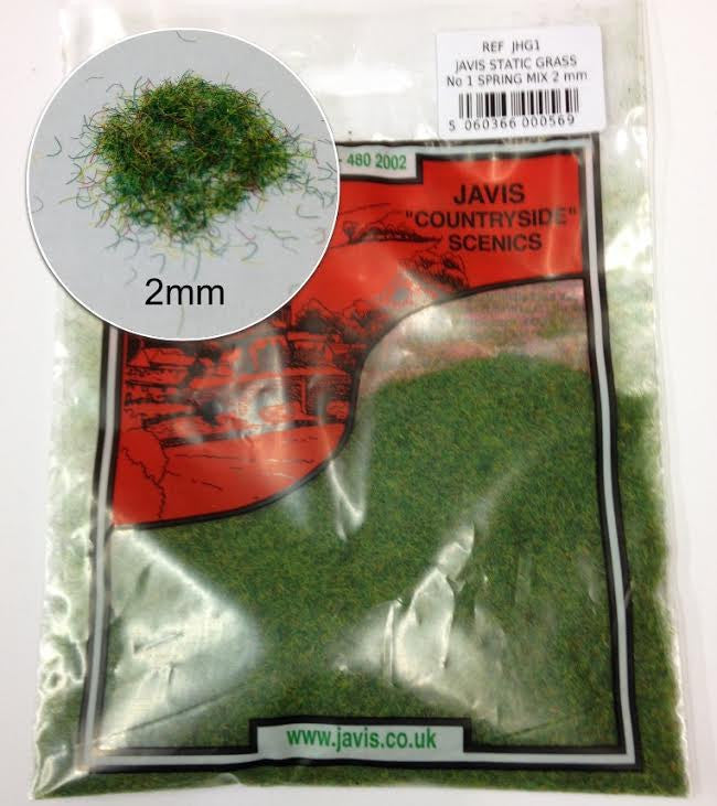 Javis 2mm Static Grass Spring Mix (JHG1)
