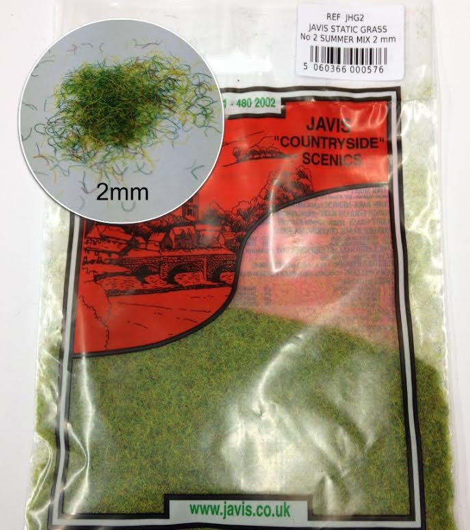 Javis 2mm Static Grass Summer Mix (JHG2)