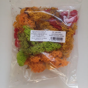 Javis Lichen Mixed Colours Bulk Pack (JBULKGMC)