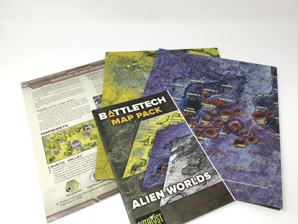 BattleTech Map Pack: Alien Worlds