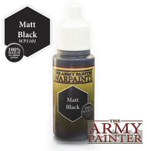 Army Painter Acrylic Warpaint - Matt Black