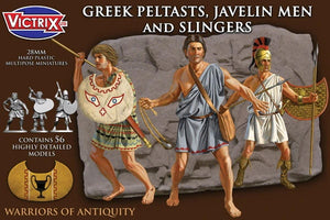 Victrix VXA006 - Greek Peltasts, Javelin Men and Slingers