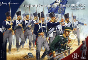 Perry Miniatures Plastic Prussian Napoleonic Line Infantry & Volunteer Jagers