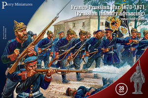 Perry Miniatures Franco-Prussian War - Prussian Infantry Advancing