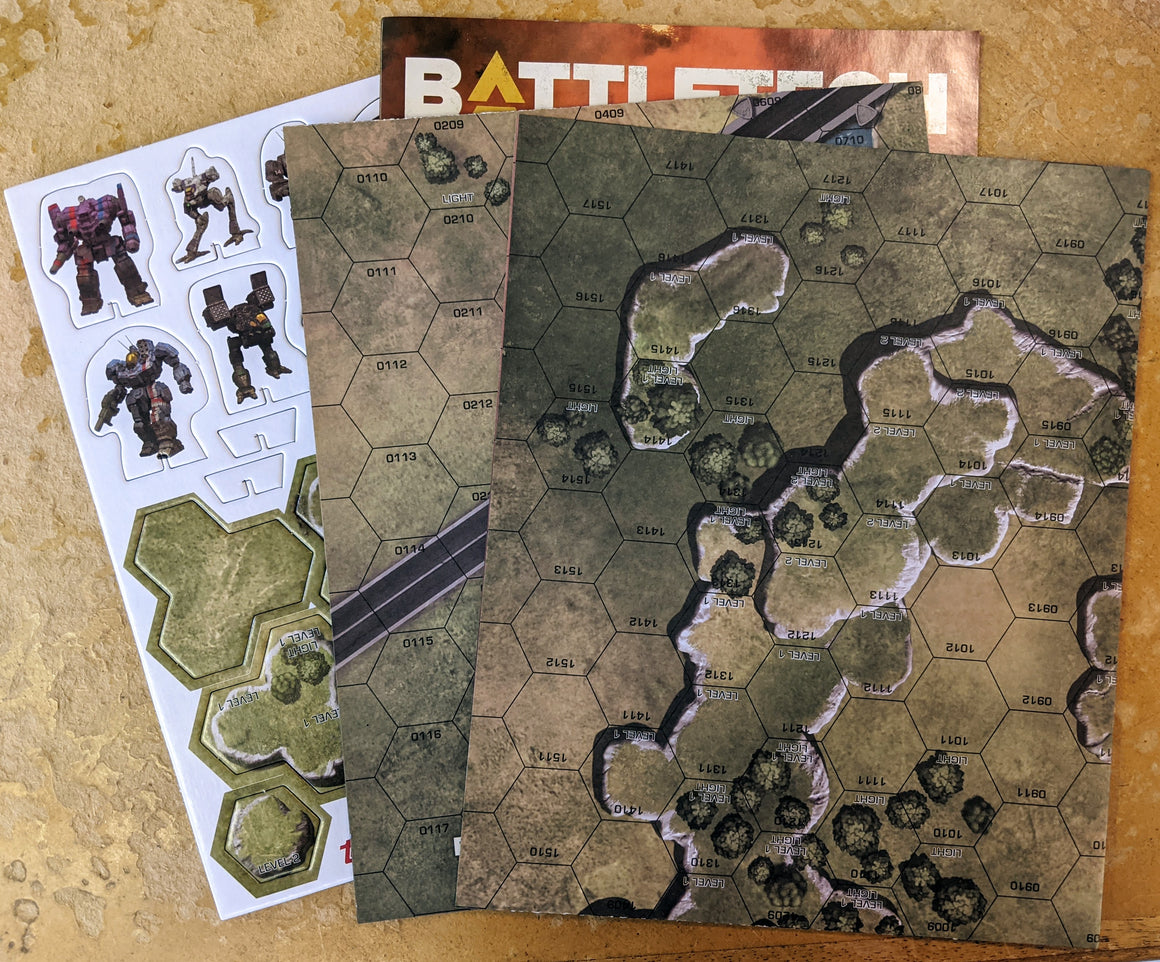 Battletech: A Game of Armoured Combat: Maps