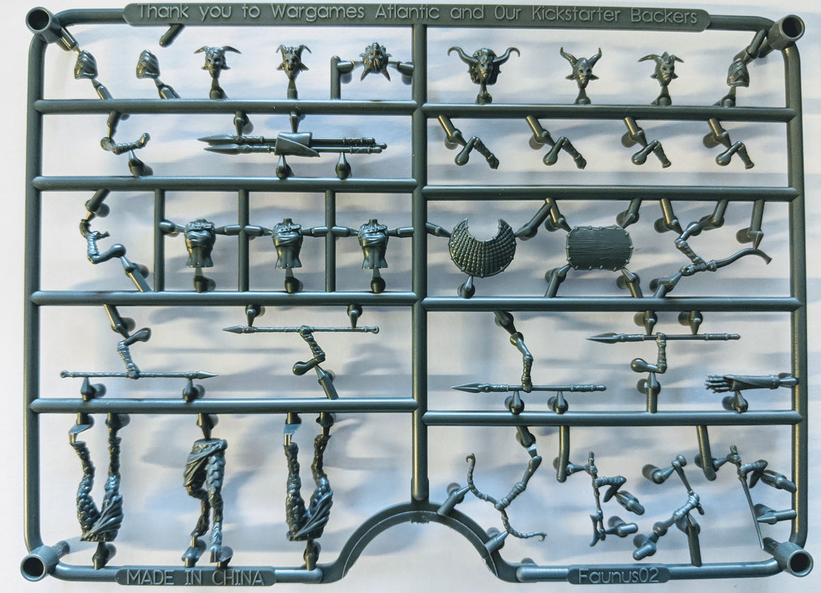 RGD Gaming Faun Warband Sprue 02