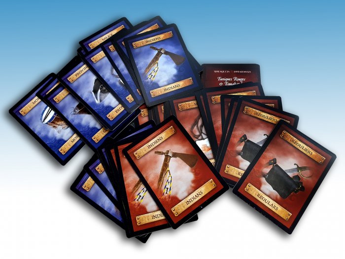 Muskets and Tomahawks: Redcoats & Tomahawks Card Deck