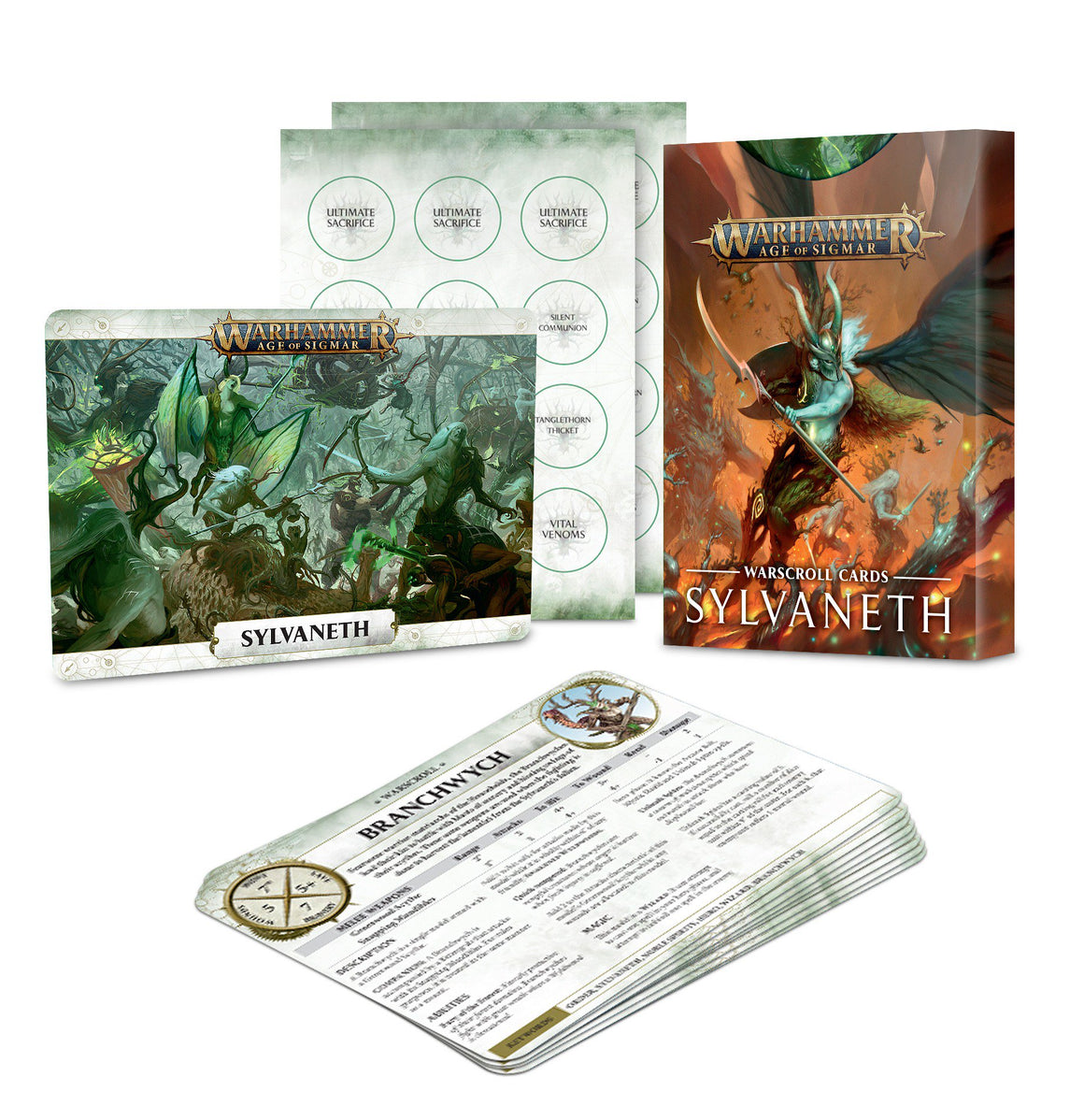 Sylvaneth Warscroll Cards