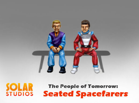 Seated Spacefarers