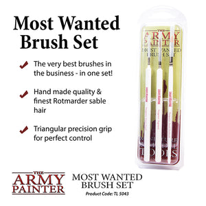 Army Painter Most Wanted Brush Set