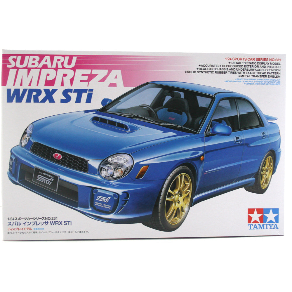 Tamiya 1/24 Subaru Impreza WRX STi