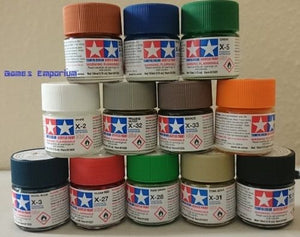 Tamiya Acrylic Paint X Range