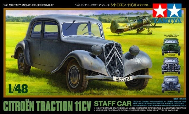 Tamiya 32517 Citroën Traction 11CV Staff Car