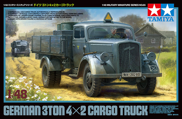 Tamiya 1/48 German 3Ton 4x2 Cargo Truck