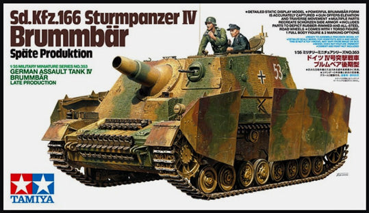 Tamiya German Assault Tank IV Brummbär Late Production