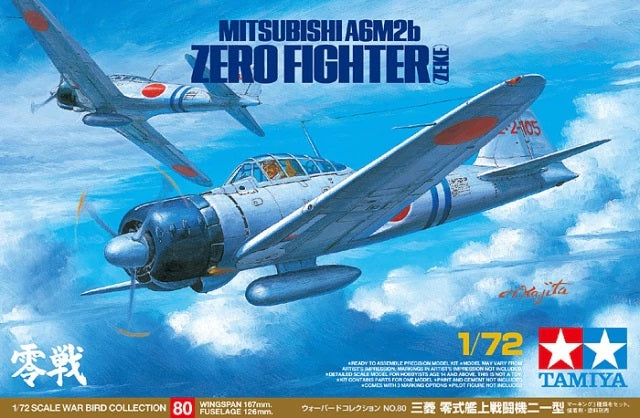 Tamiya 60780 Mitsubishi A6M2b Zero Fighter (Zeke)