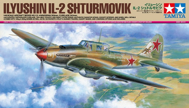 Tamiya 61113 Ilyushin Il-2 Shturmovik