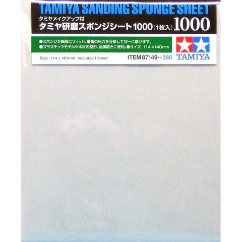 Tamiya Sanding Sponge Sheet - 1000