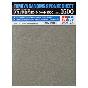 Tamiya Sanding Sponge Sheet - 1500