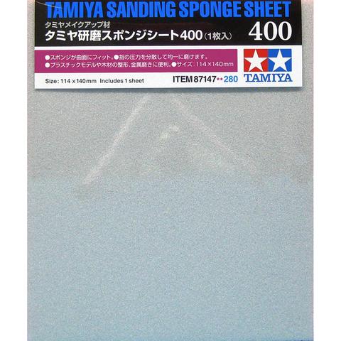 Tamiya Sanding Sponge Sheet - 400