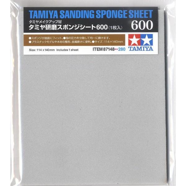 Tamiya Sanding Sponge Sheet - 600
