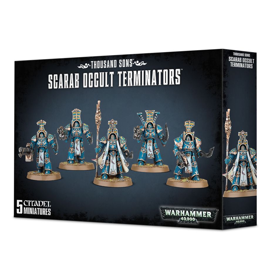 Thousand Sons - Scarab Occult Terminators