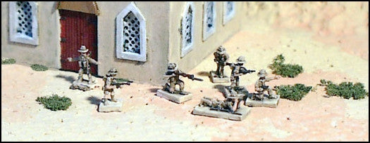 GHQ UK75 WWII UK Individual Infantrymen - Digger Hats