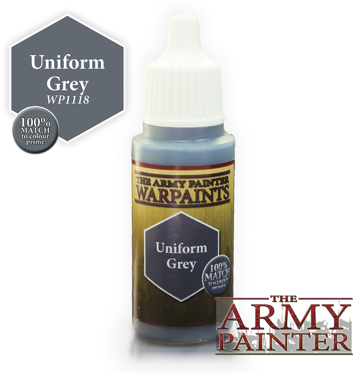 Army Painter Acrylic Warpaint - Uniform Grey