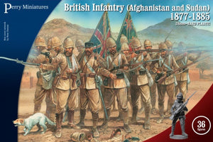 Perry Miniatures British Infantry in Afghanistan and Sudan 1877-85