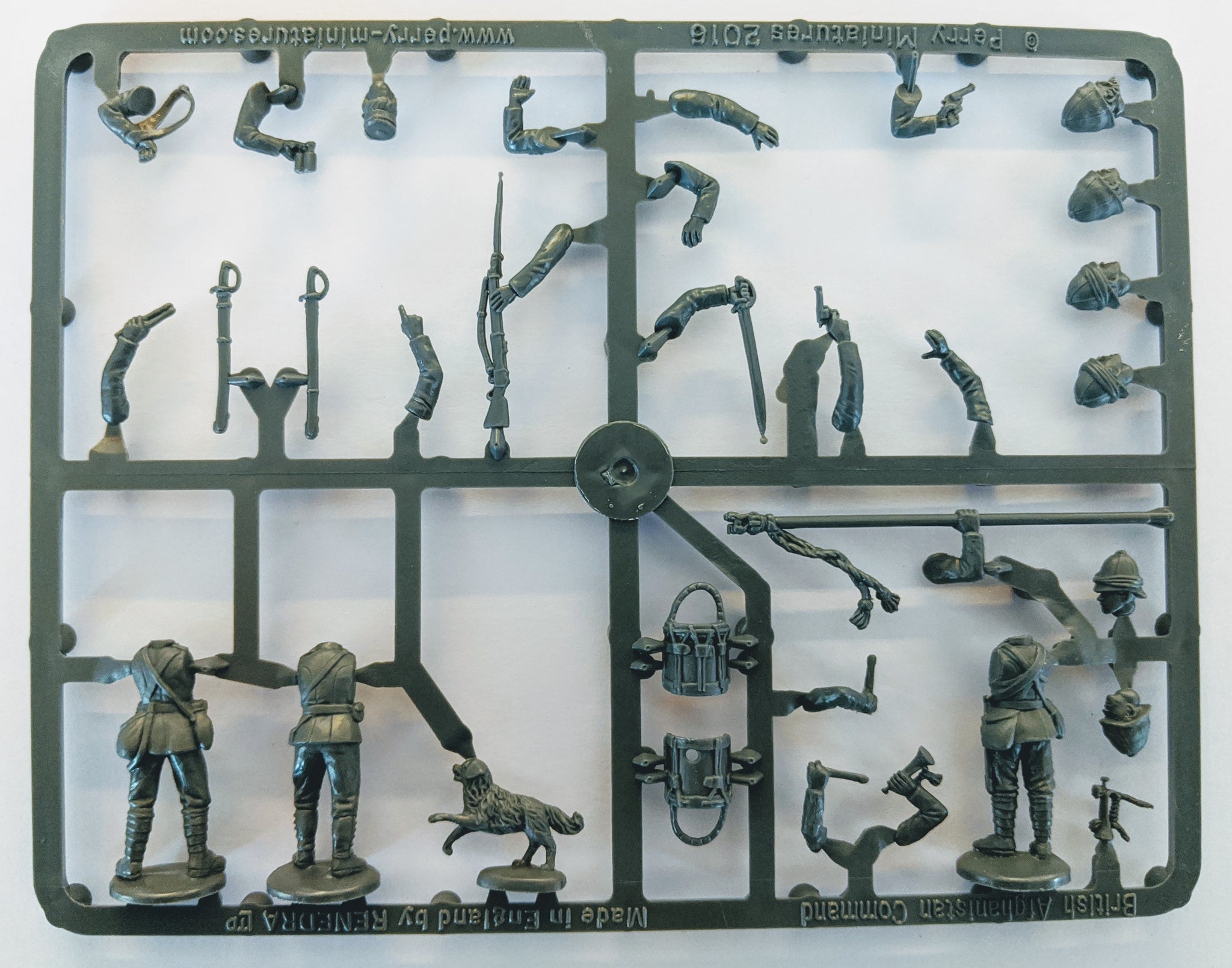 Perry Miniatures British Infantry in Afghanistan and Sudan command spr -  Wargames Emporium