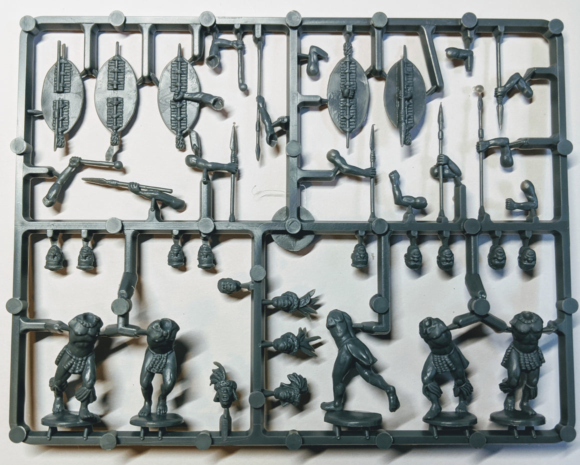 Perry Miniatures Zulus sprue