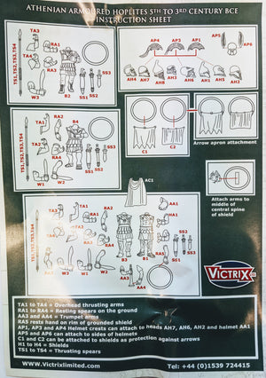 Victrix VXA001 - Athenian Armoured Hoplites sprue