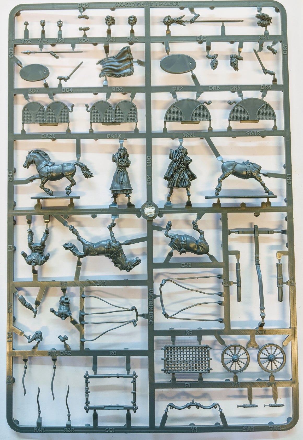 Victrix VXA037 - Celtic Chariot sprue