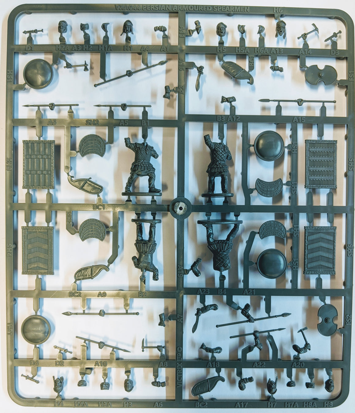 Victrix VXA044 - Persian Armoured Spearman sprue