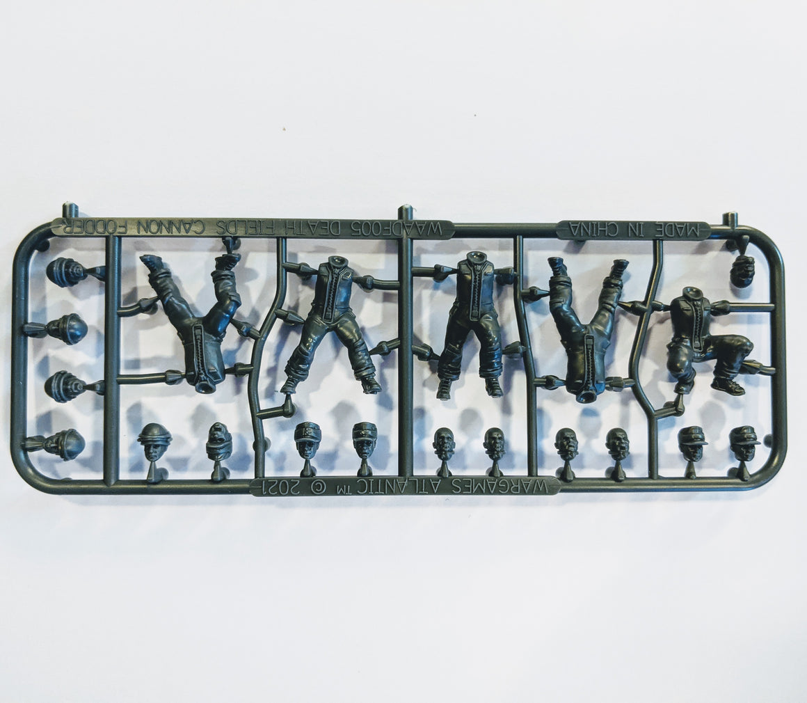 Wargames Atlantic Cannon Fodder body sprue