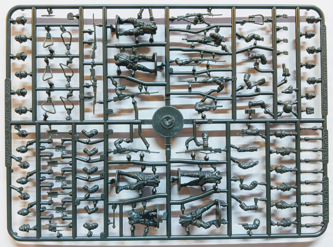 WWI German Infantry (1916-1918) Sprue