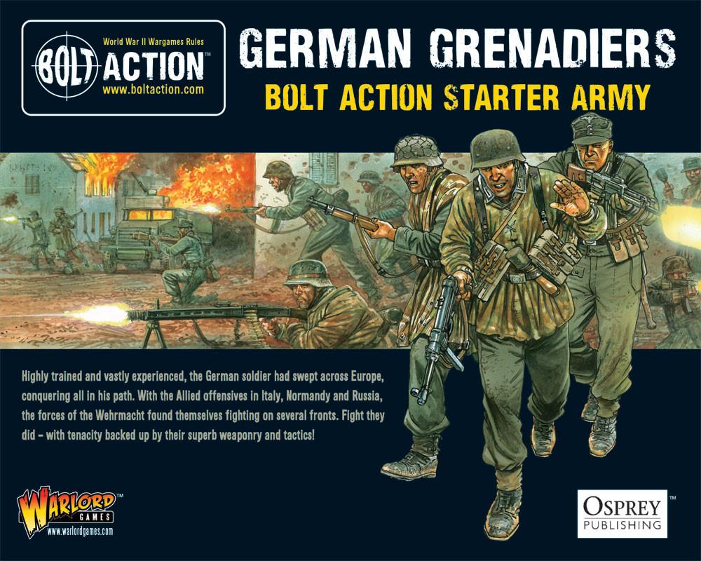 Bolt Action German Grenadiers Starter Army