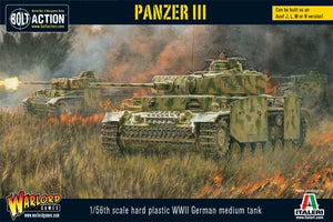 Bolt Action WWII Panzer III (plastic)