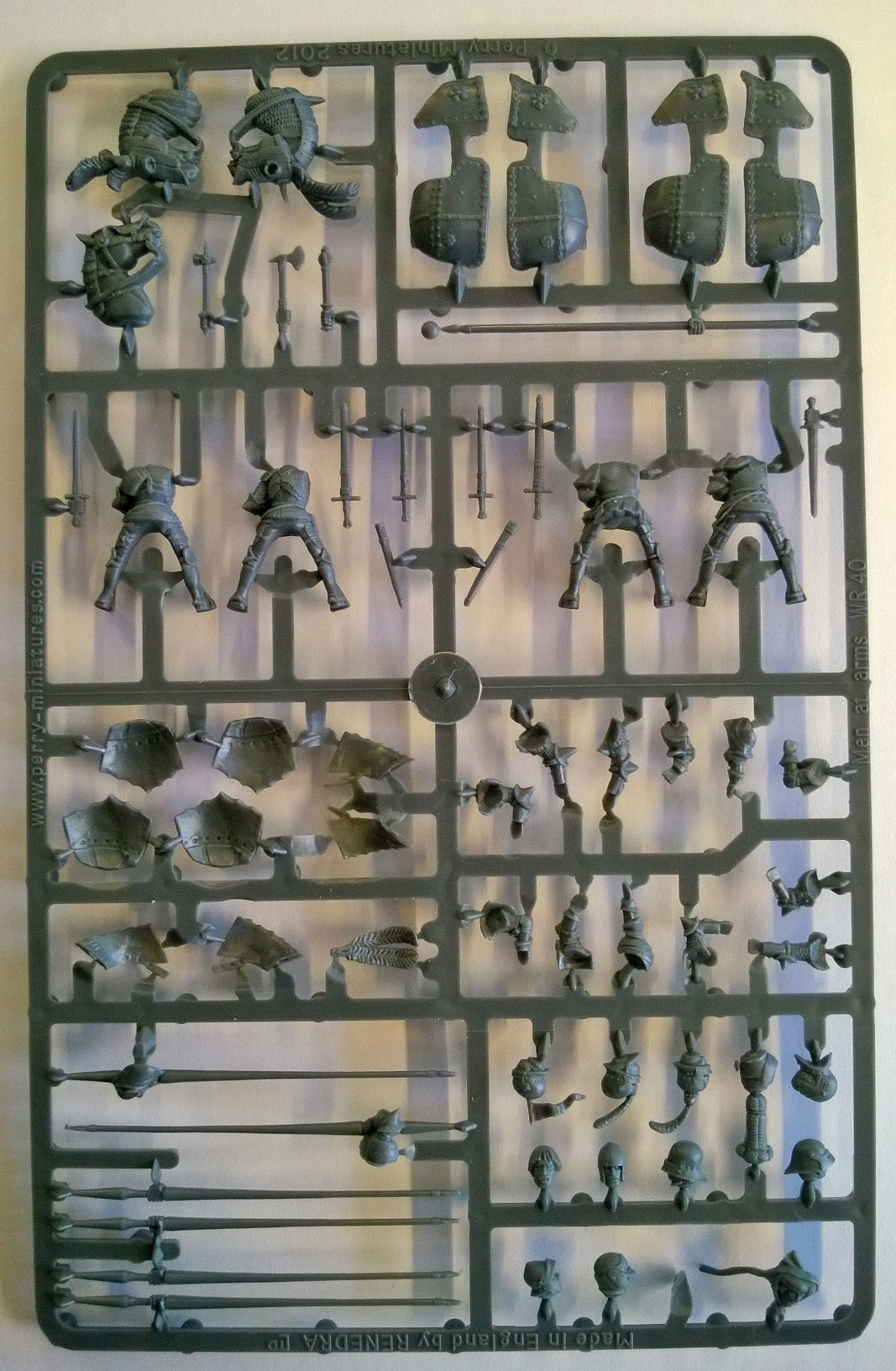Perry Miniatures Mounted Men at Arms 1450-1500 Sprue