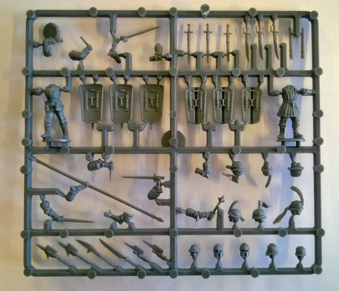 Perry Miniatures Plastic 'Mercenaries', European Infantry 1450-1500 Command Sprue